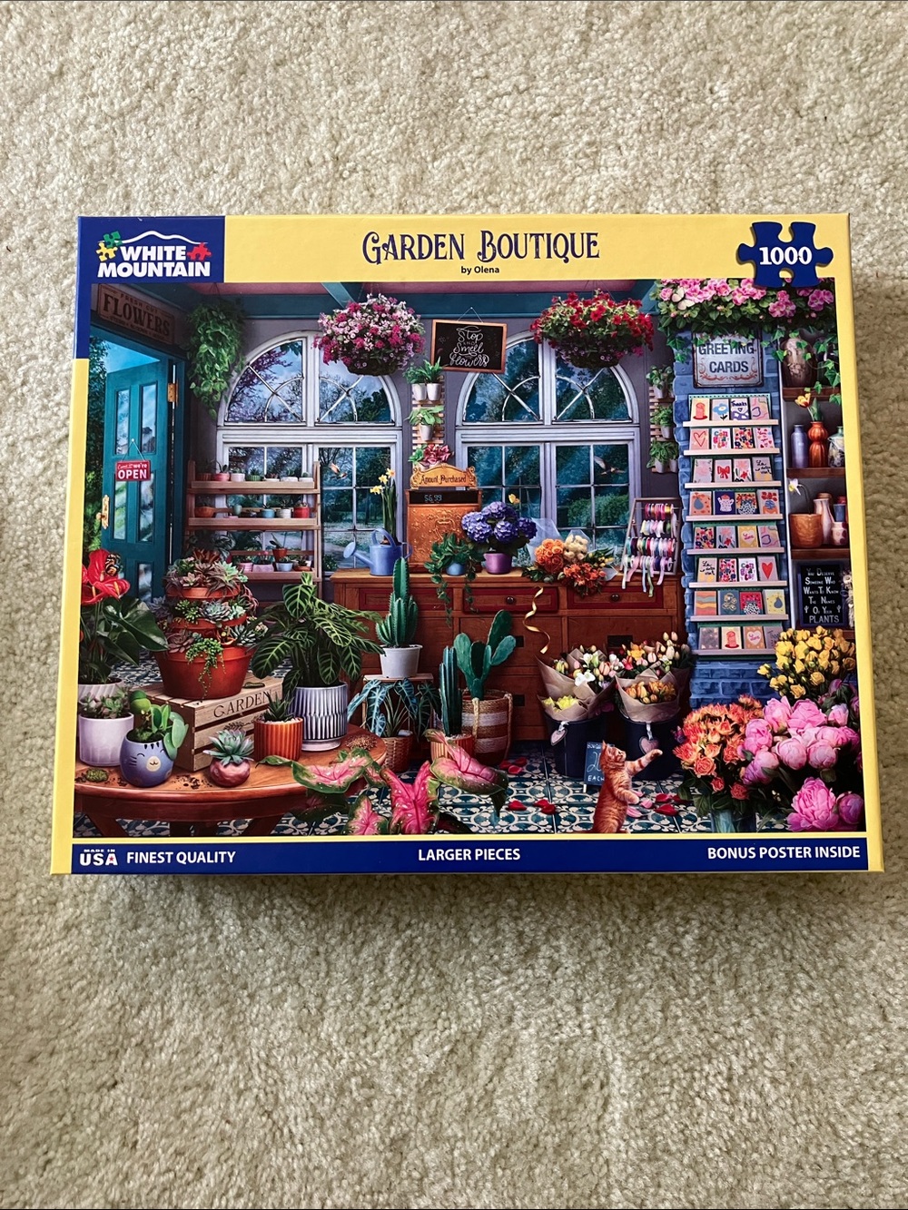White Mountain Garden Boutique Puzzle